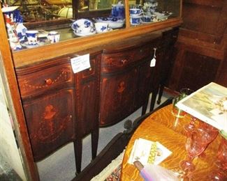FEDERAL INLAID MARQUETRY BUFFET