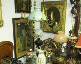 VICTORIAN ART AND PRINTS, FIXTURES AND MORE!