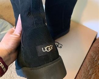 Black Ugg Boots, Size 8.5