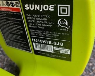 Sun Joe Electric Hedge Trimmer