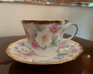 Queen's Fine Bone China, Rosina China Co, Cup & Saucer Set
