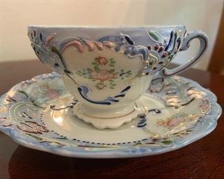 Merit, Japanese China, Cup & Saucer Set