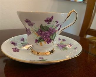 Society Bone China, Tea Cup & Saucer Set