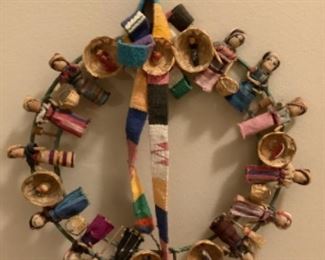 Peruvian Worry Doll Wreath