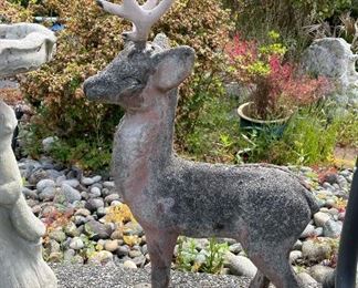 Outdoor Decor, Deer Figurine