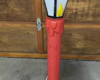 Christmas Decor, Plastic Light Post