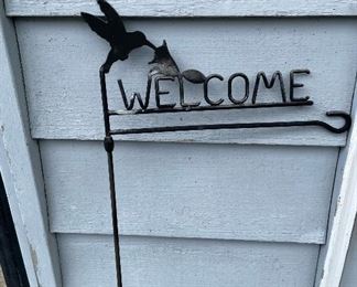 Outdoor Decor, Welcome Sign