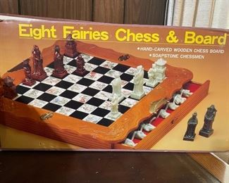 Vintage Chess & Board