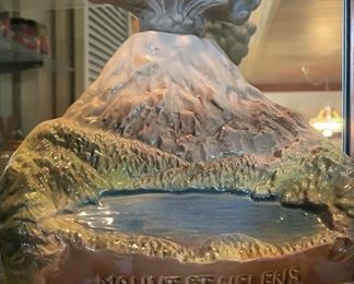 Mt. St. Helens Eruption Figurine