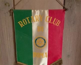 Rotary Club Wall Hanging