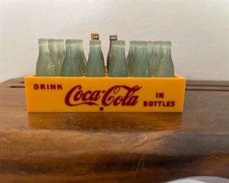 Vintage Coca-Cola Bottles, Miniature