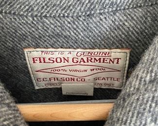 Genuine Filson Garment, 100% Virgin Wool, Jacket