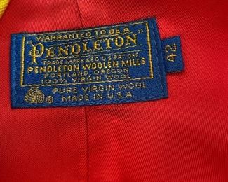 Pendleton Pure Virgin Wool Vest