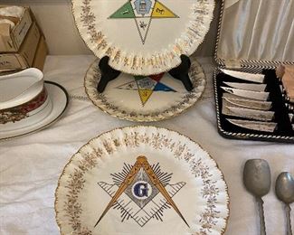 Vintage Masonic Temple Items