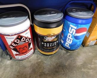 Large can coolers