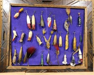 Vintage wooden Fishing lures