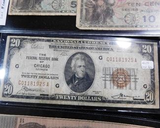 20 National currency bill