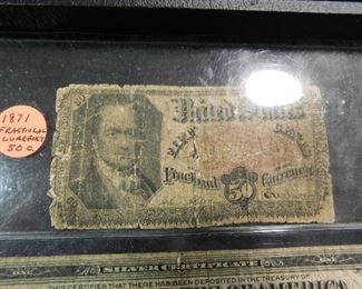 1871 Fractional currency 