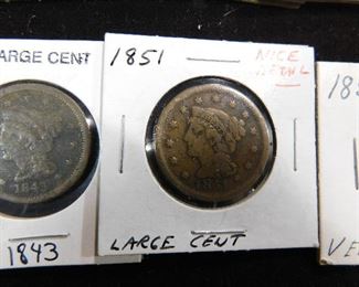 1851 Large cent