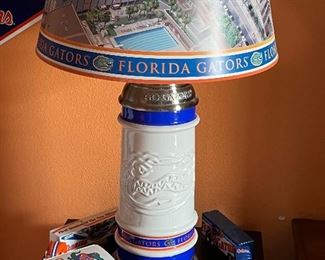 Florida gators lamp, banks
