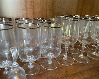 Lenox glasses 1950s