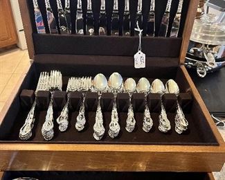 Silver plated flatware