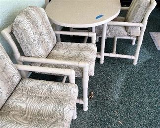 PVC patio furniture 