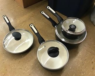 Green Pot Pan Set