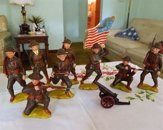 1930's soldier figures