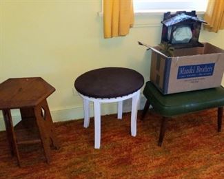 Nice stools, benches