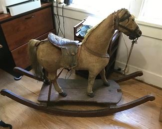 Antique rocking horse 25% off now