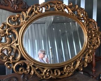 25% off now
Large gold leaf mirror