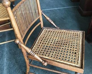 25% off
Antique  Edwardian Regency Chair
Good Condition and is fully functional Bamboo with cane seat