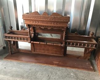 50% off Carved Walnut Buffet Top