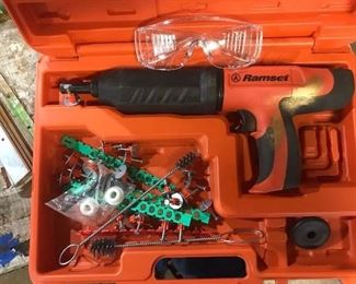 Ramset Cobra Plus 0.27 Caliber Semi-Automatic Powder Actuated Tool with Silencer