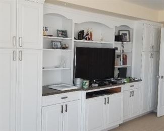 Beautiful built-in cabinetry by Brookhaven