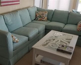 Very nice sectional sofa (sorry, coffee table is not for sale)