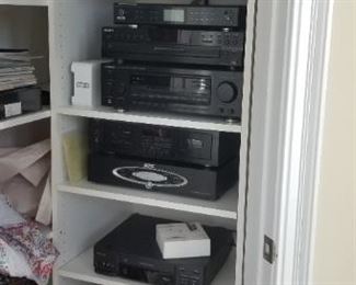 Extensive amount of audio components and video equipment: Niles & more