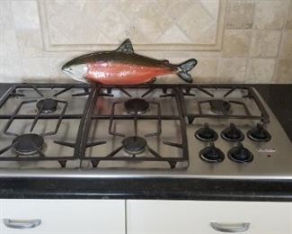 Thermador gas cooktop