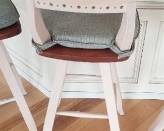 Bar stool back view