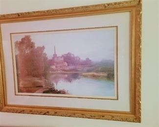 Fine art framed print