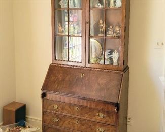 Drop front writing desk
