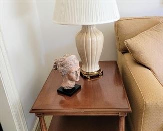 End tables and lamps