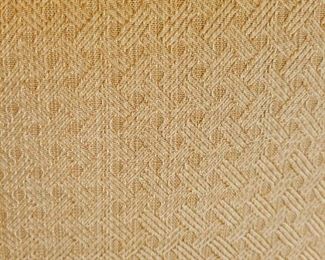 Detail of LR sofa fabric