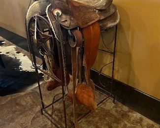 Saddle and stand
