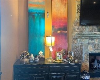 4 of these panels available- very tall!  Great for a stairway or a large wall