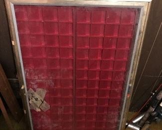 Mint condition coin case with key