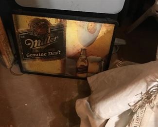 Miller beer light.  Works well. we may have a few other beer lights as well , if interested and willing to pay reasonable price, let me know and  I will be on the lookout when we replenish merchandise each day.