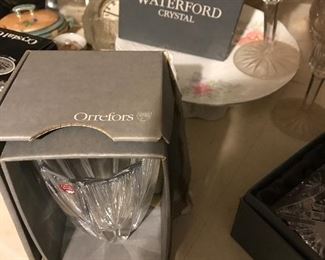 some more  quality crystal items