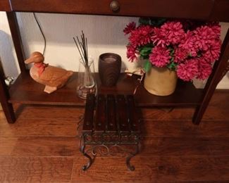 Duck - Artificial Arrangement-:Small Stool